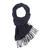  V.Fraas Solid Wool Woven Scarf - Demo3
